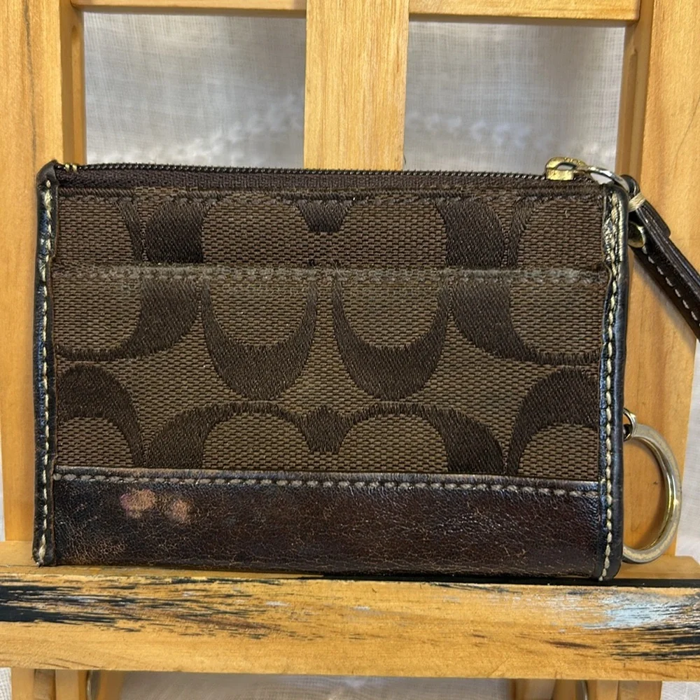Coach minimalist keychain wallet - Picture 2 of 11